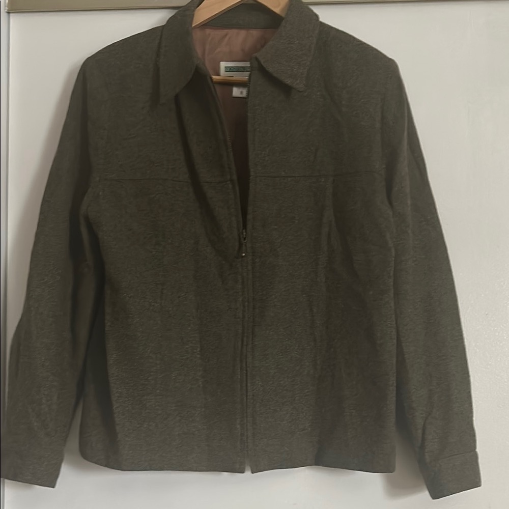 Boston Proper Olive Jacket